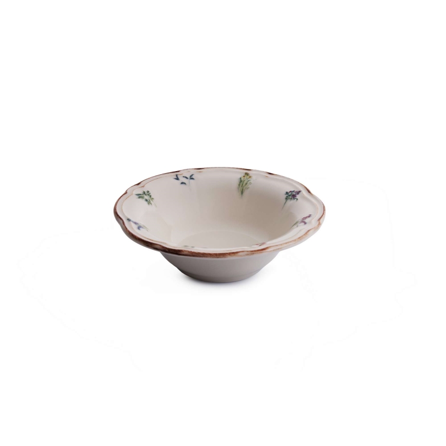 24-delt spisesæt flerfarvet/porcelæn