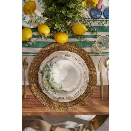 24-delt spisesæt, flerfarvet/porcelæn