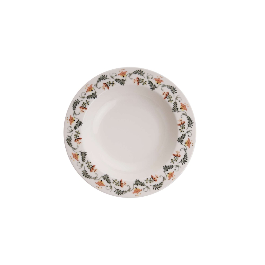 24-delt spisesæt, flerfarvet/porcelæn