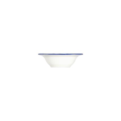 24-delt spisesæt hvid/blå/gul/porcelæn