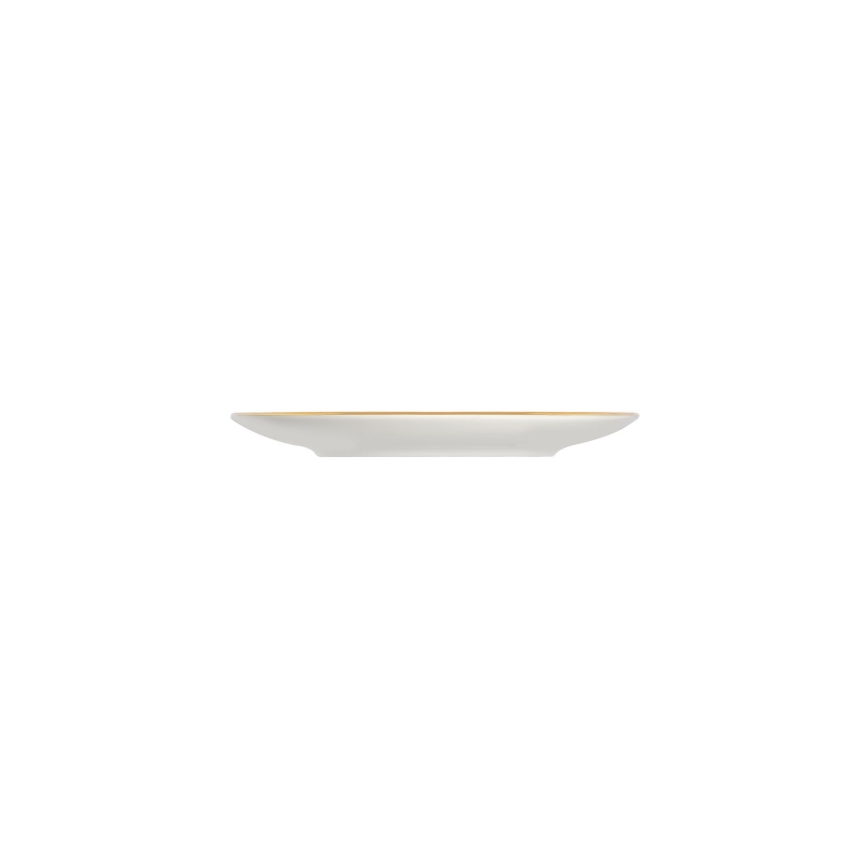 24-delt spisesæt hvid/blå/guld/porcelæn