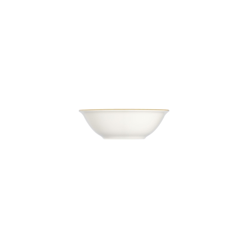 24-delt spisesæt hvid/blå/guld/porcelæn