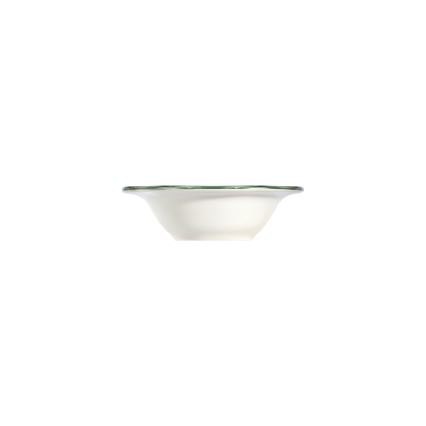 24-delt spisesæt hvid/grøn/rød/porcelæn