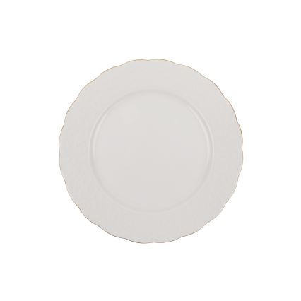 24-delt spisesæt hvid/guld/porcelæn
