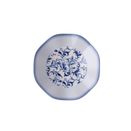 24-delt spisesæt i blå porcelæn