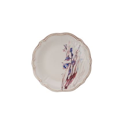 24-delt spisesæt i flerfarvet porcelæn