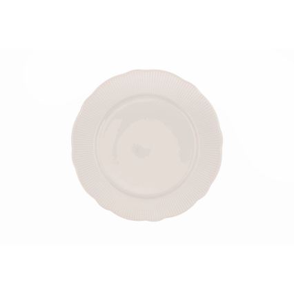 24-delt spisesæt i hvidt porcelæn