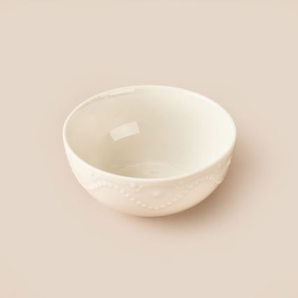 24-delt spisesæt i hvidt porcelæn