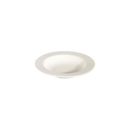 24-delt spisesæt i hvidt porcelæn