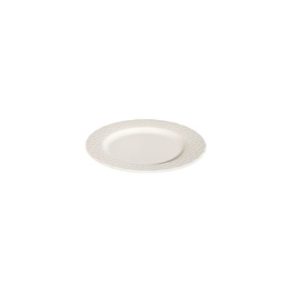 24-delt spisesæt i hvidt porcelæn
