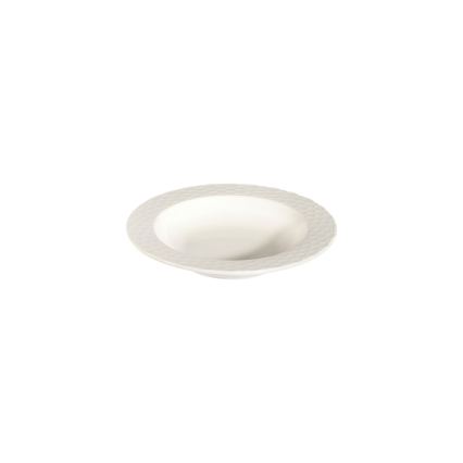 24-delt spisesæt i hvidt porcelæn