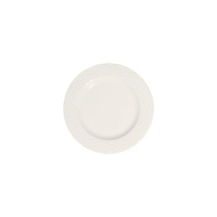 24-delt spisesæt i hvidt porcelæn