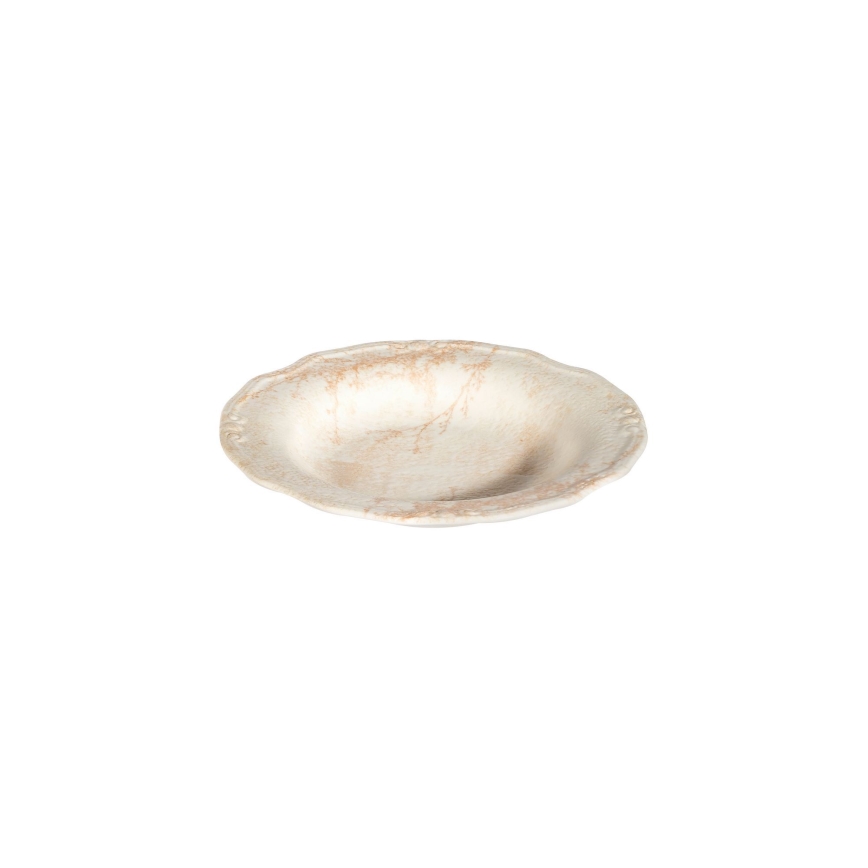 27-delt spisesæt, beige/porcelæn