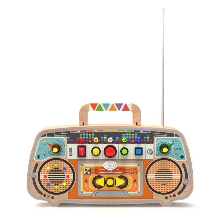2Kids Toys - Activity plade FM radio 3xAAA