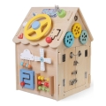 2Kids Toys - Aktivitetsbræt hus beige