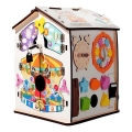 2Kids Toys - Aktivitetsbræt hus hvid