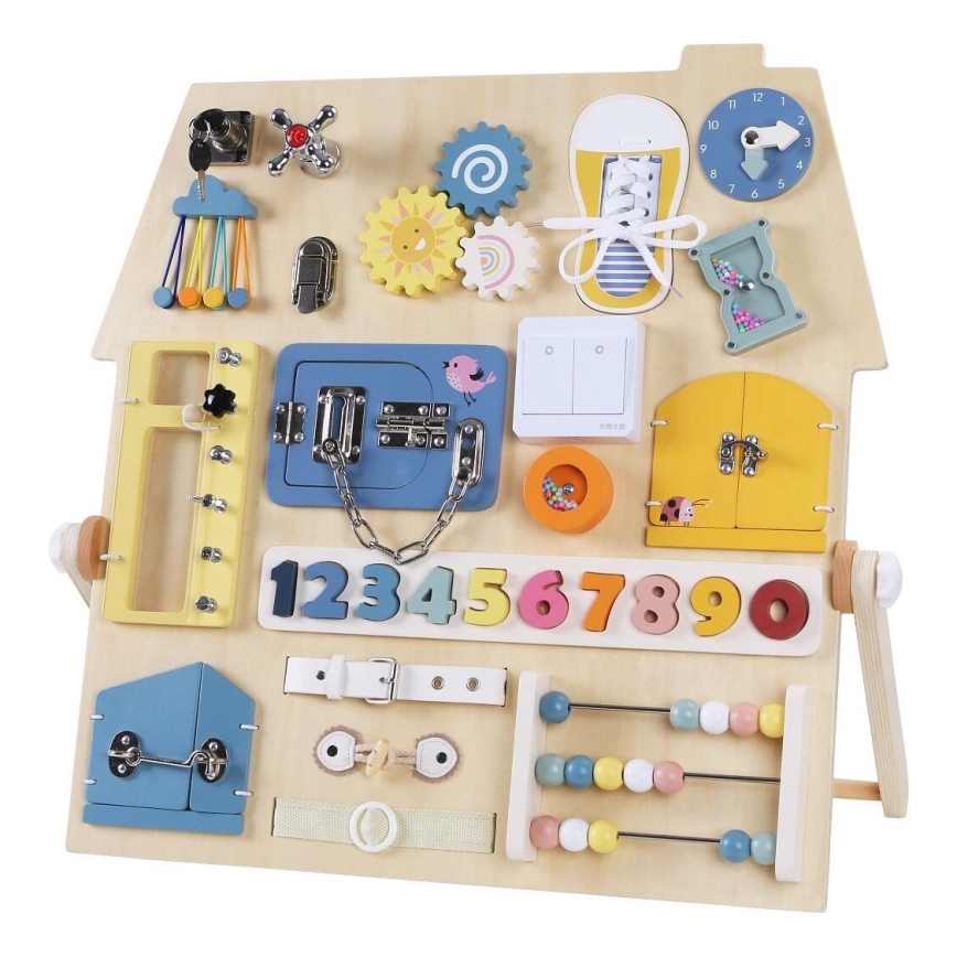 2Kids Toys - Aktivitetsplade hus