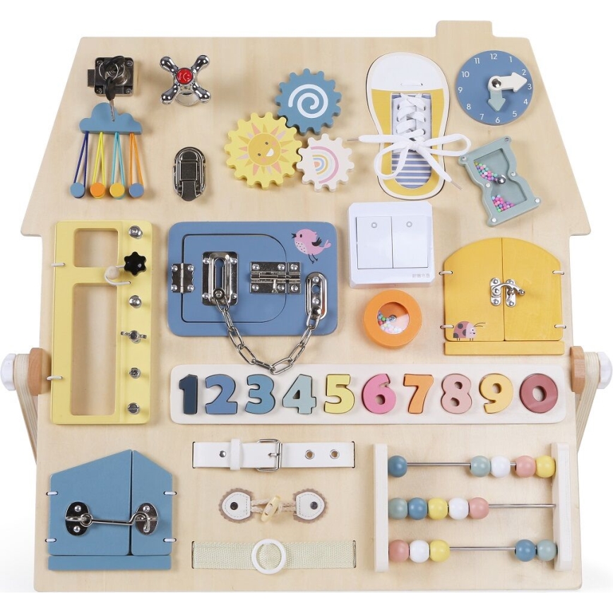 2Kids Toys - Aktivitetsplade hus