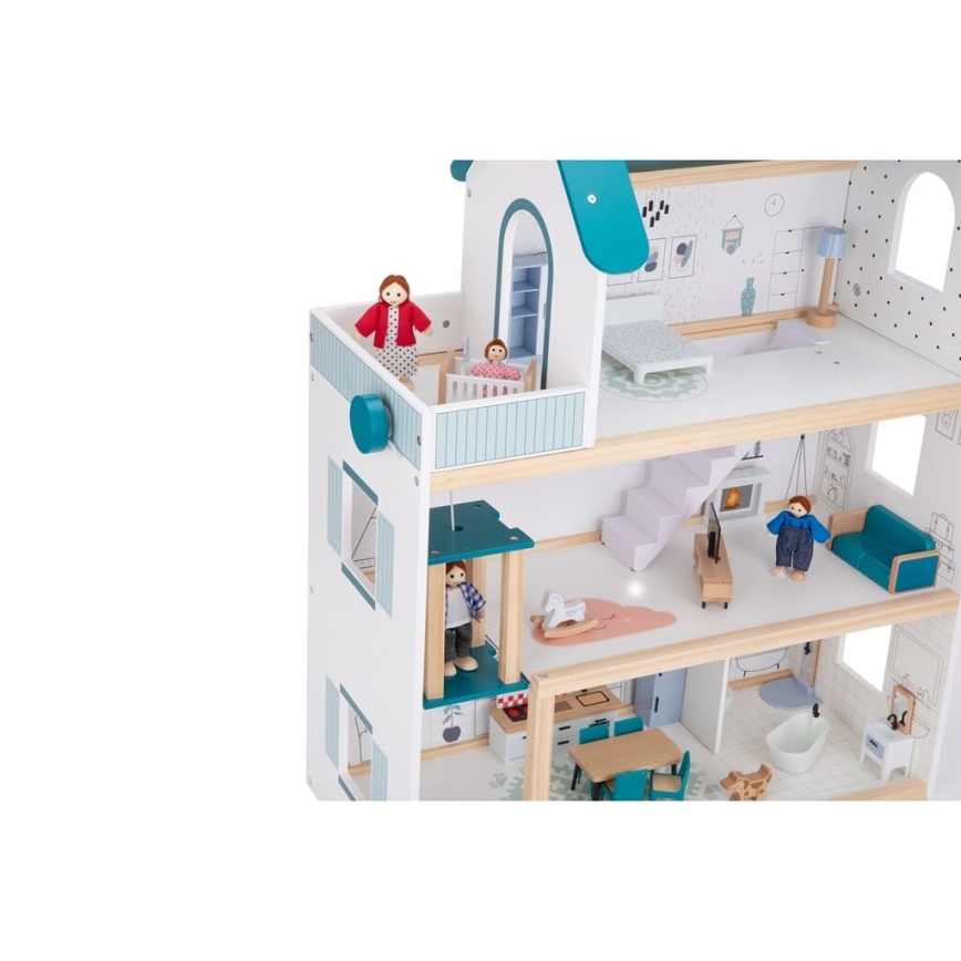 2Kids Toys - Dukkehus i træ Barbora