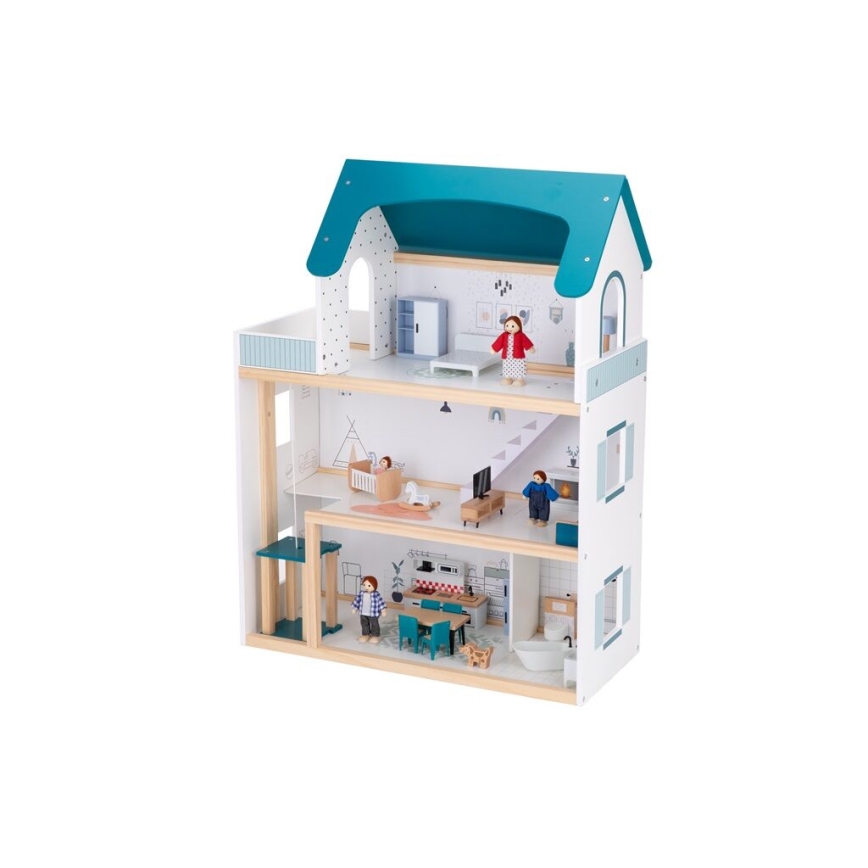 2Kids Toys - Dukkehus i træ Barbora