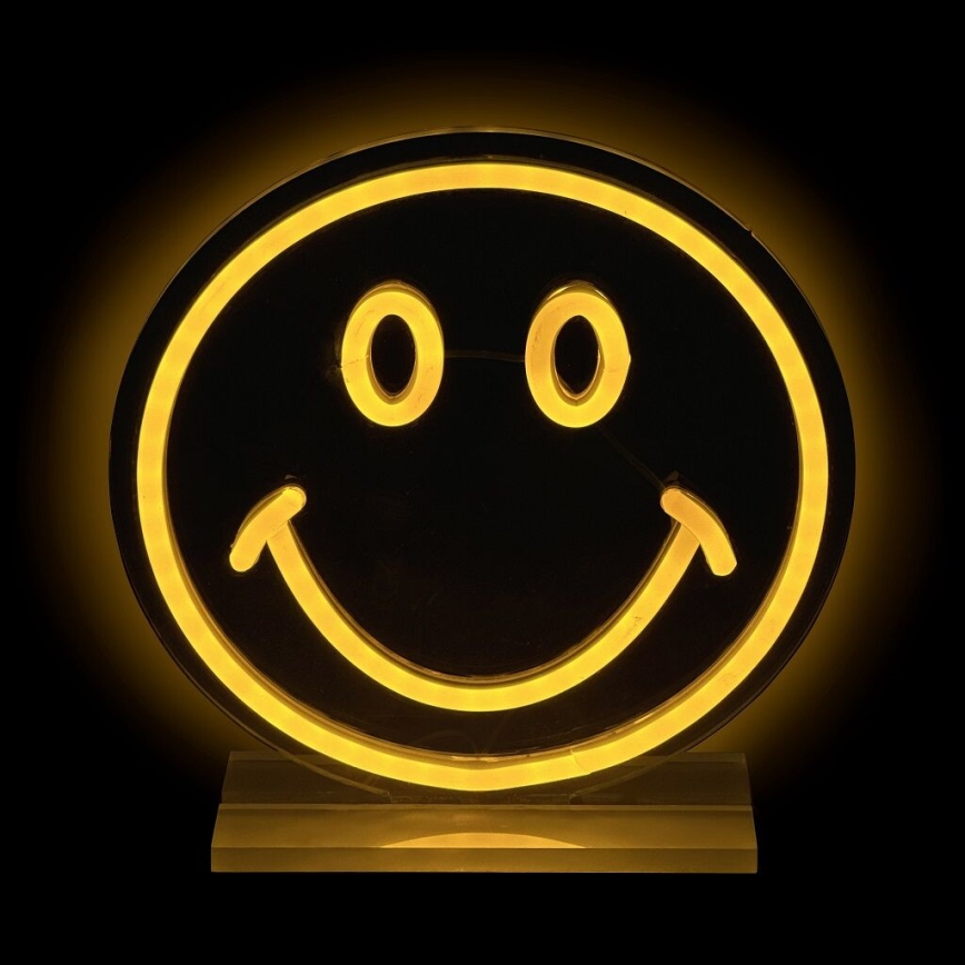 2Kids Toys - LED borddekoration neon LED/5W/USB smiley