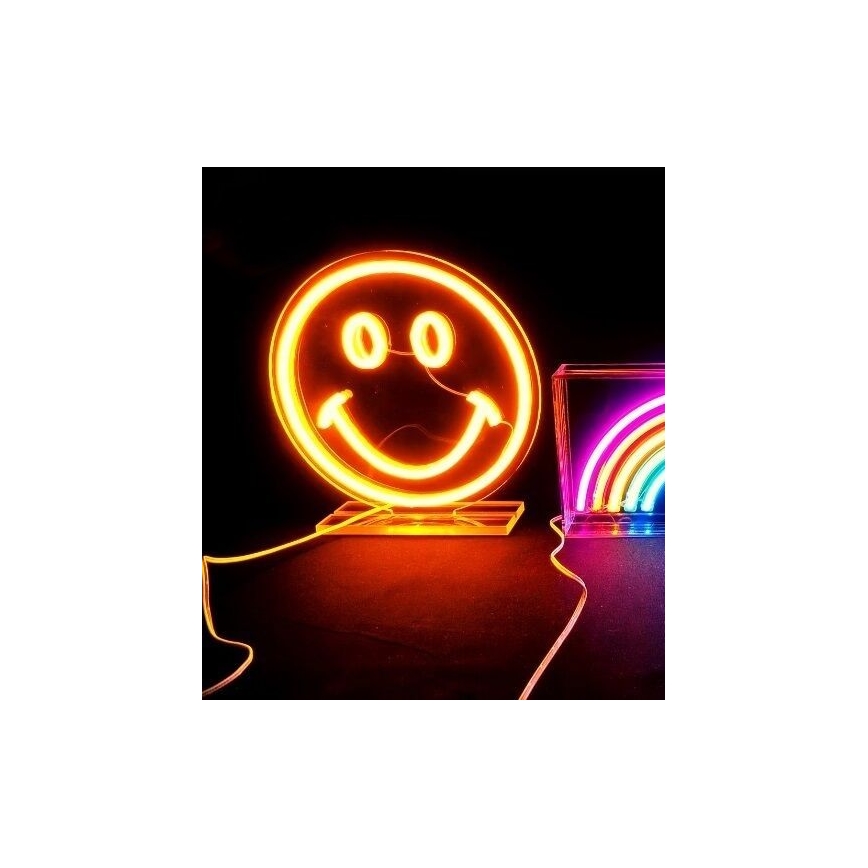 2Kids Toys - LED borddekoration neon LED/5W/USB smiley