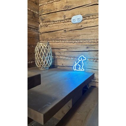 2Kids Toys - LED Neon bord dekoration LED/5W/USB hund