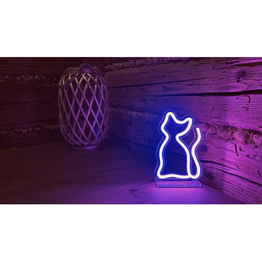 2Kids Toys - LED Neon bord dekoration LED/5W/USB kat