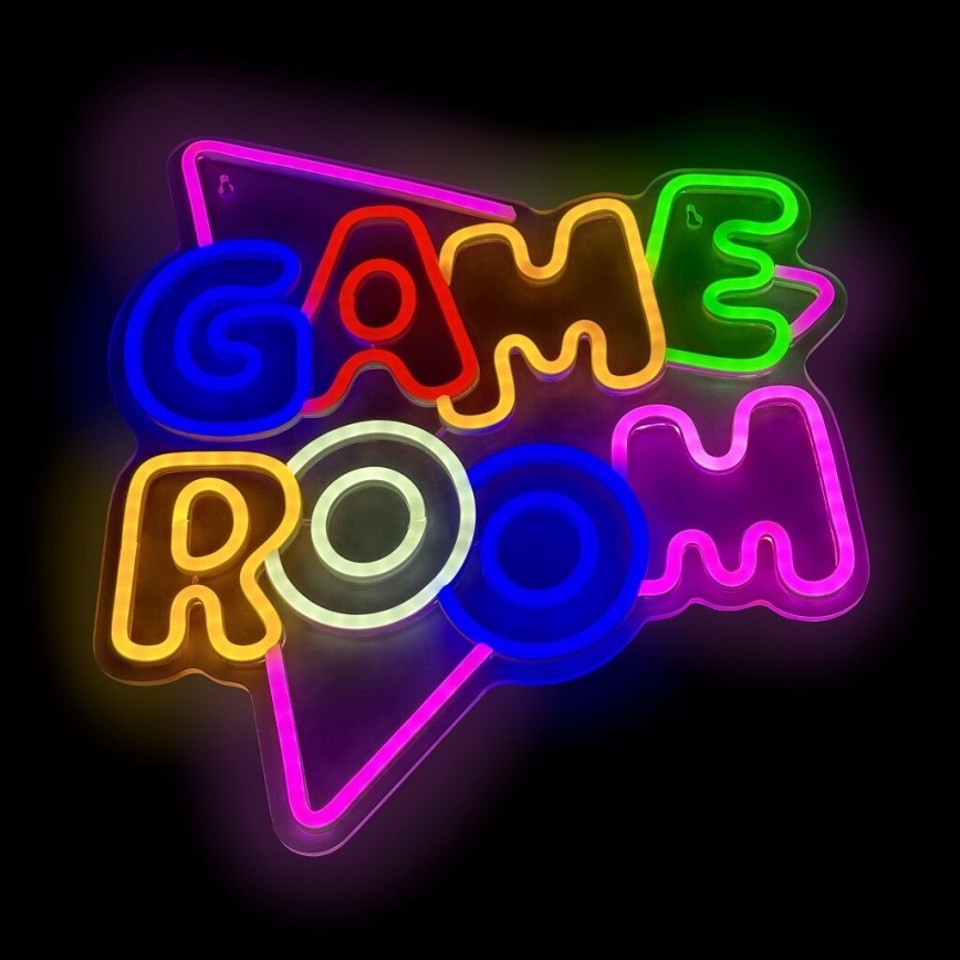 2Kids Toys - LED Vægdekoration neon LED/5W/USB game room