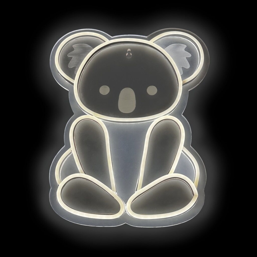 2Kids Toys - LED Vægdekoration neon LED/5W/USB koala