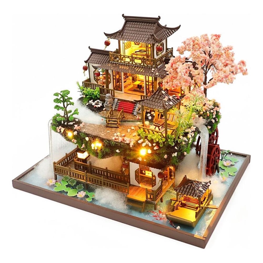 2Kids Toys - Miniature eventyrvilla hus 2xAAA