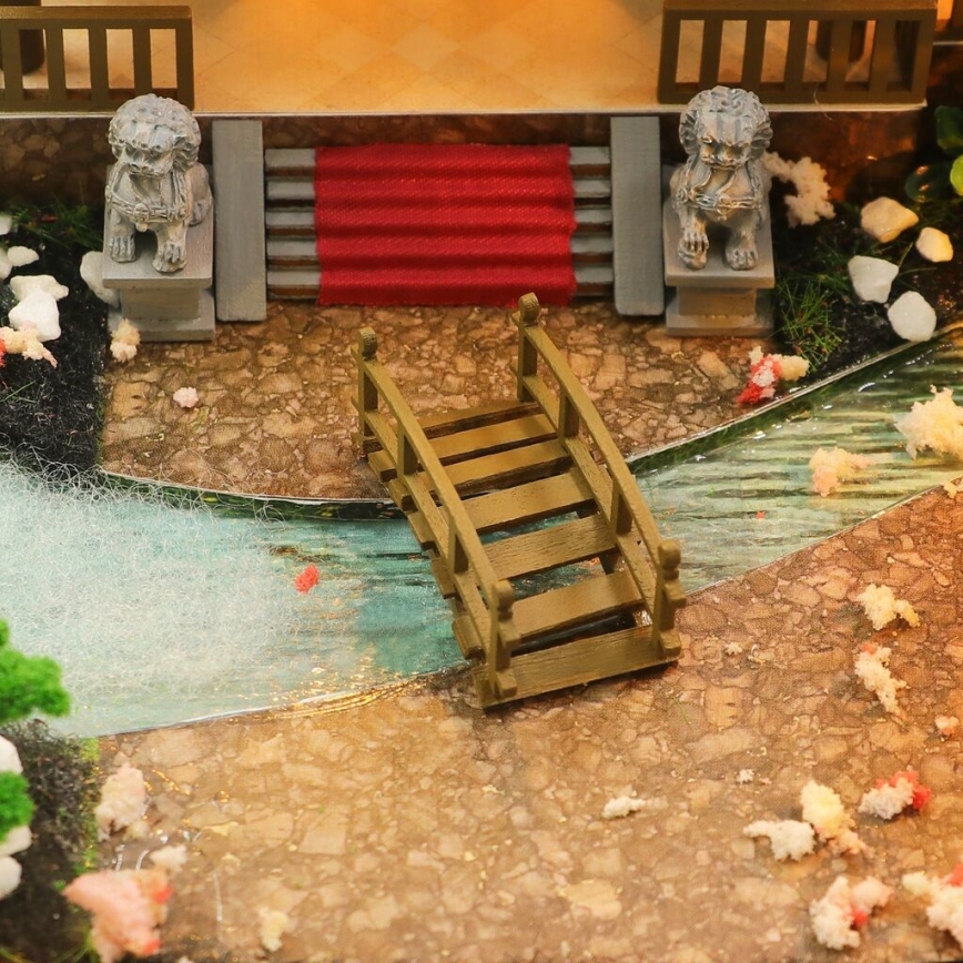 2Kids Toys - Miniature eventyrvilla hus 2xAAA