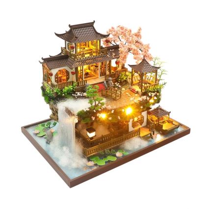 2Kids Toys - Miniature eventyrvilla hus 2xAAA