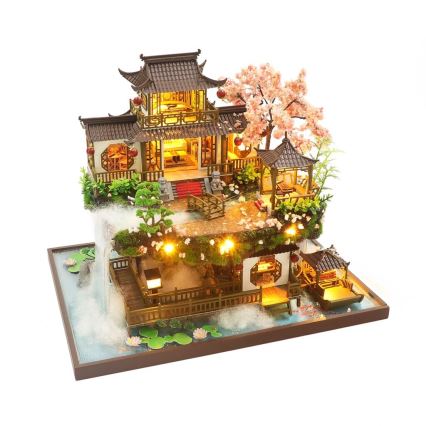 2Kids Toys - Miniature eventyrvilla hus 2xAAA