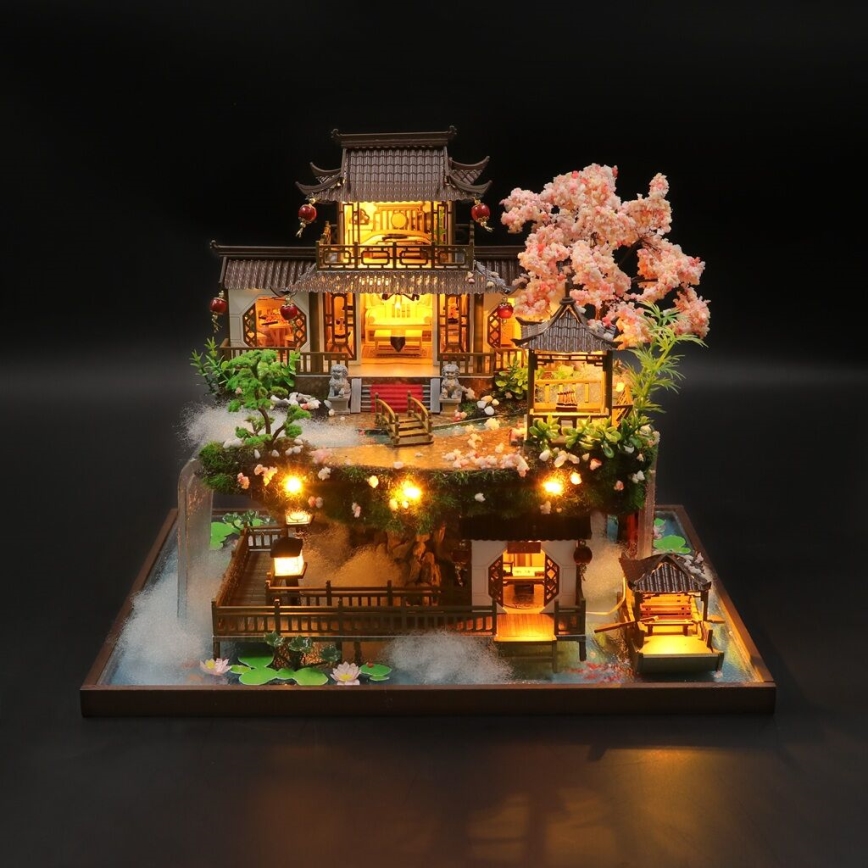 2Kids Toys - Miniaturehus Eventyrsvilla 2xAAA