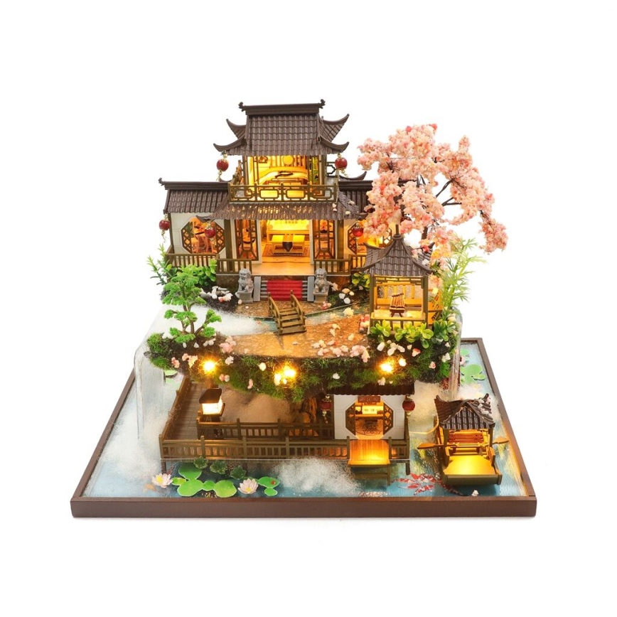 2Kids Toys - Miniaturehus Eventyrsvilla 2xAAA