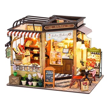 2Kids Toys - Miniaturehus Julias bageri 2xAAA