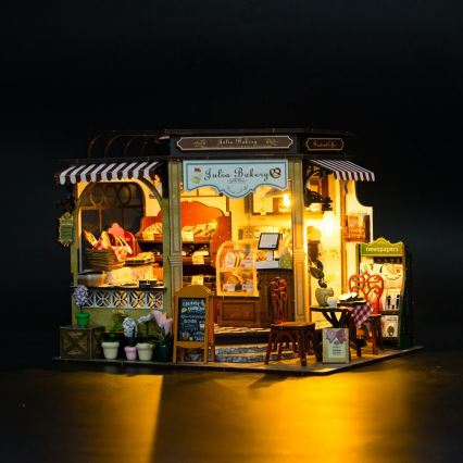 2Kids Toys - Miniaturehus Julias bageri 2xAAA