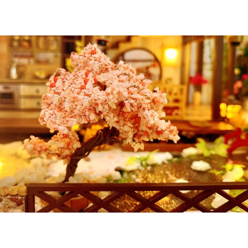 2Kids Toys - Miniaturehus Luksuriøs Sakura-villa 2xAAA