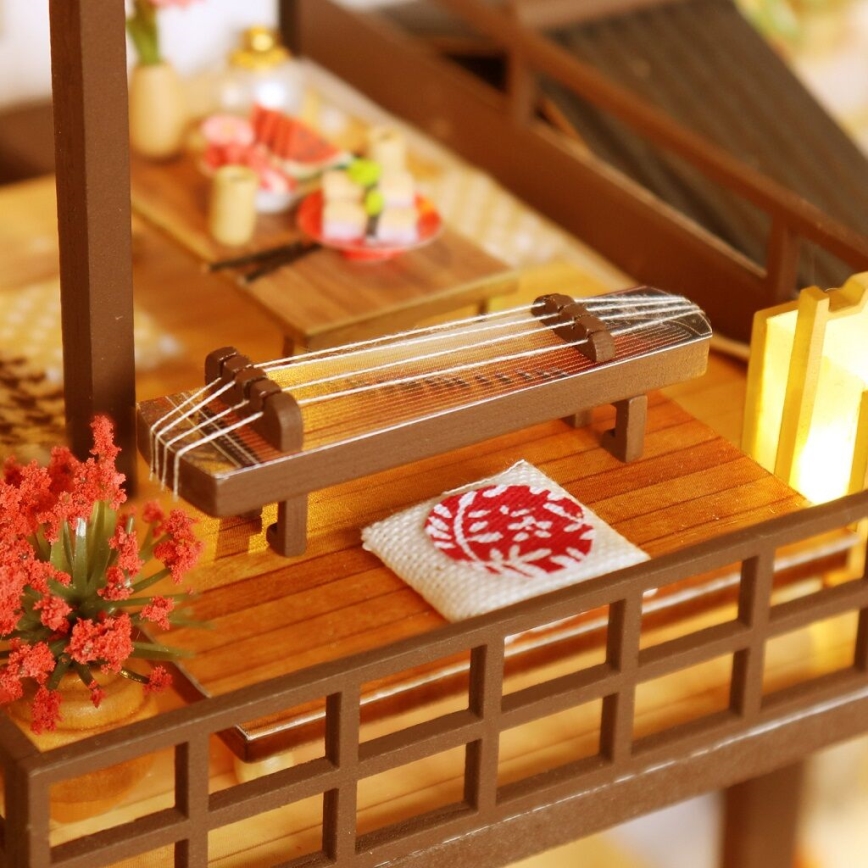 2Kids Toys - Miniaturehus Luksuriøs Sakura-villa 2xAAA