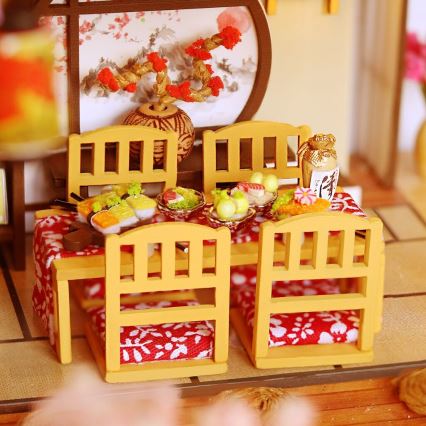 2Kids Toys - Miniaturehus Luksuriøs Sakura-villa 2xAAA