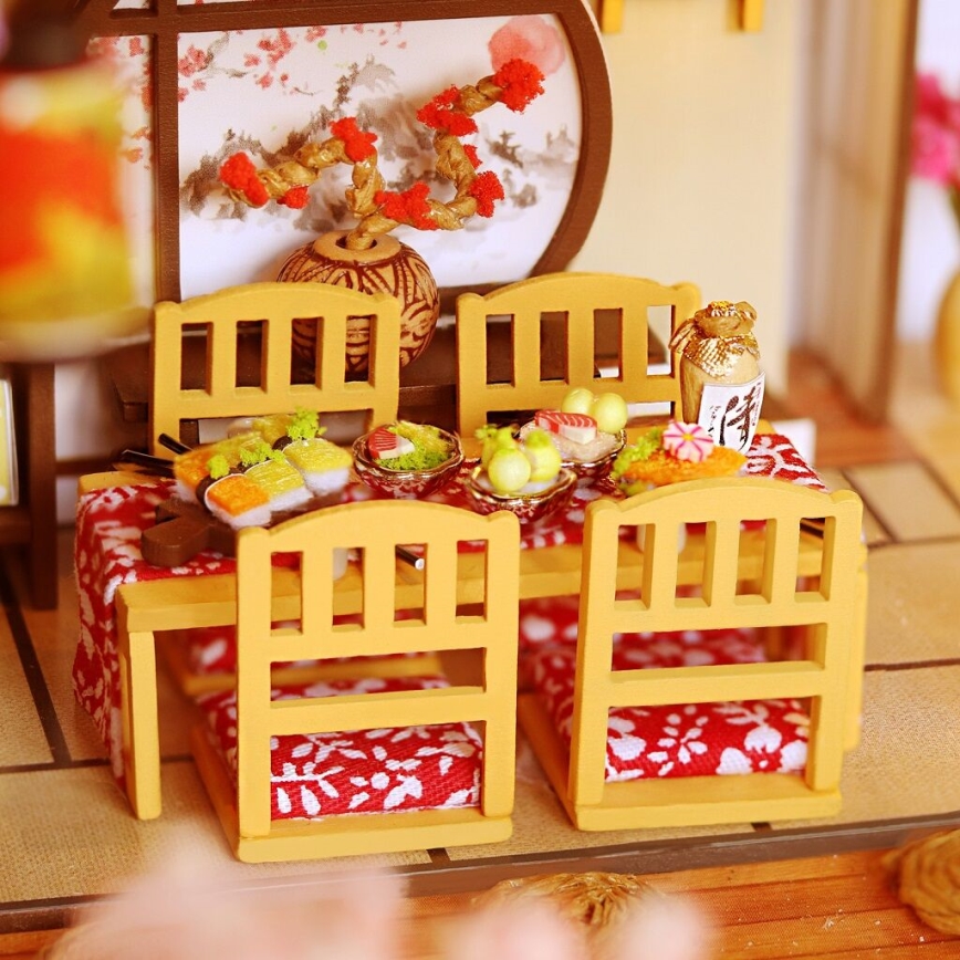 2Kids Toys - Miniaturehus Luksuriøs Sakura-villa 2xAAA
