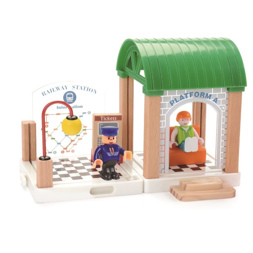 2Kids Toys - Togbane By og Landsby 200 dele