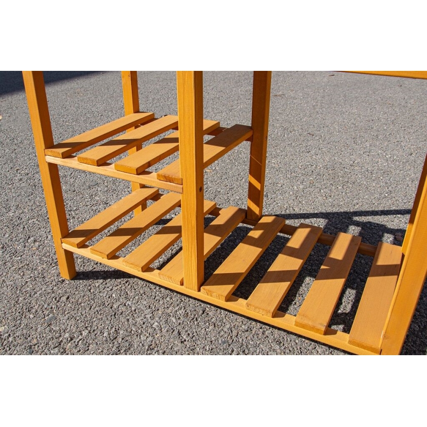 2Kids Toys - Træ legekøkken til haven med vask