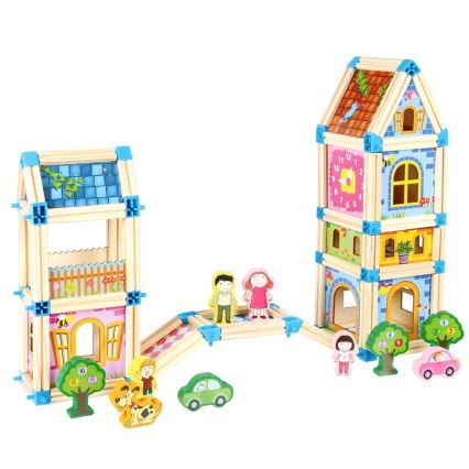 2Kids Toys - Træbyggesæt Slot