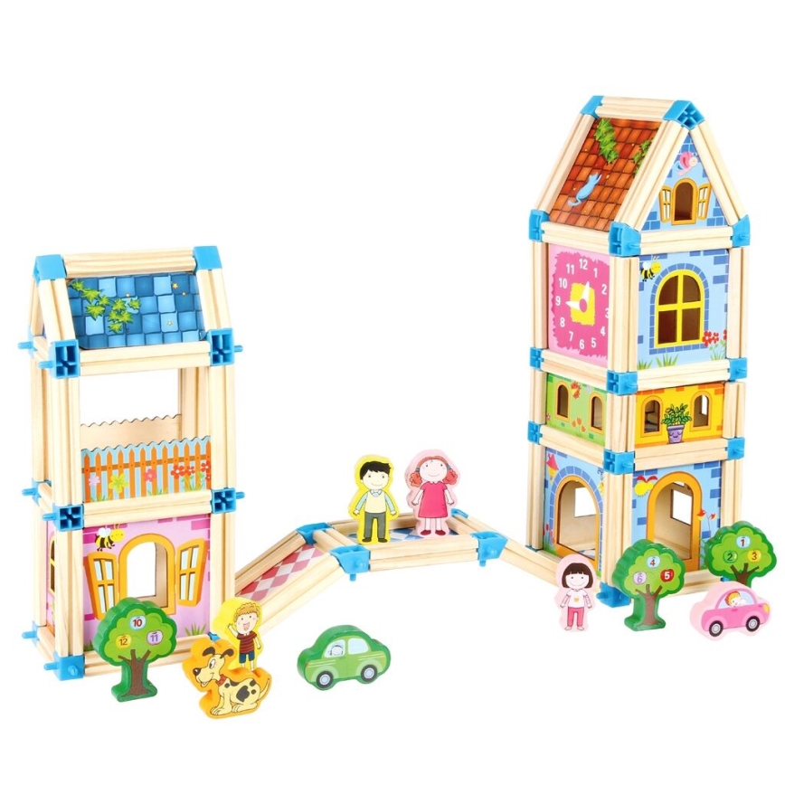 2Kids Toys - Træbyggesæt Slot