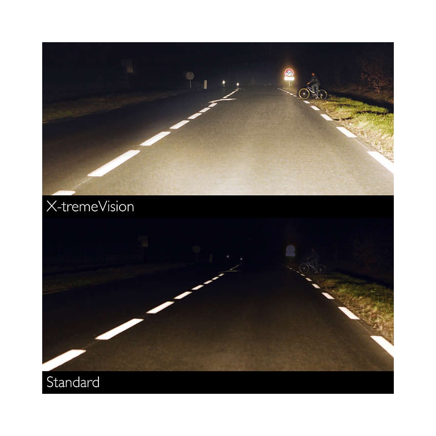 2x Autopære Philips X-TREMEVISION 12972XV+S2 H7 PX26d/55W/12V 3500K