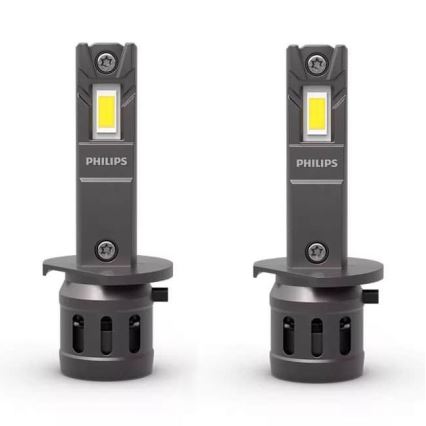2x LED bilpære 11258 U2500 CX H1 P14,5s/13W/12V 6000K