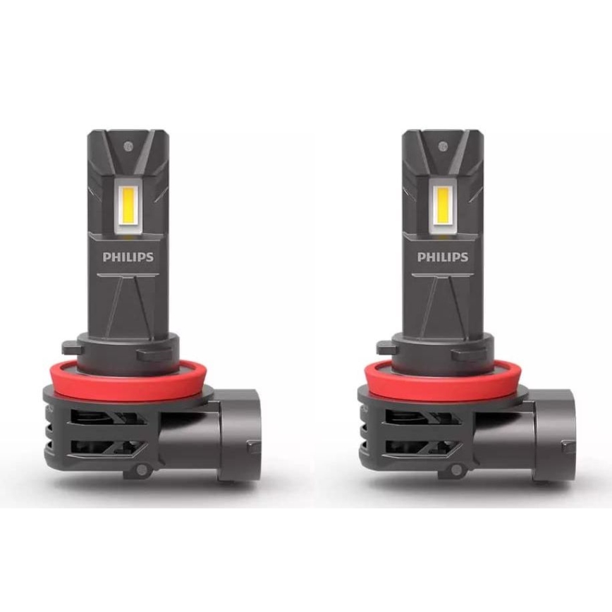 2x LED bilpære 11362 U2500 CX H11 PGJ19-2/20W/12V 6000K