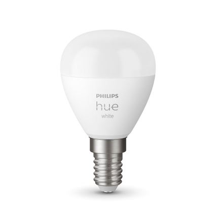 2x LED-pære dæmpbar Philips Hue WHITE P45 E14/5,5W/230V 2700K